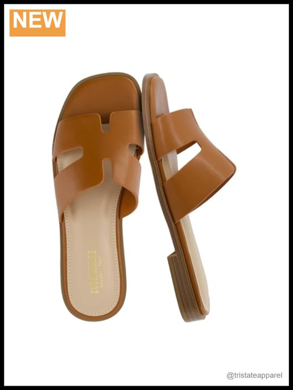 CUSHIONAIRE Voyage Slide Sandals Women's Faux Leather Memory Foam Slip On Summer